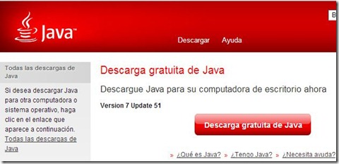Registro de actualizacion java