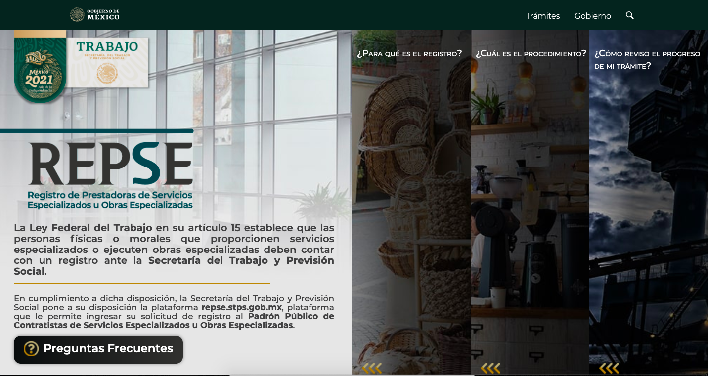 Disposiciones de carácter general para el registro de personas físicas o  morales que presten servicios especializados o ejecuten obras  especializadas a que se refiere el artículo 15 LFT, DOF 24/05/2021. – AMCPMX